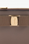 FERRAGAMO Leather wallet with logo