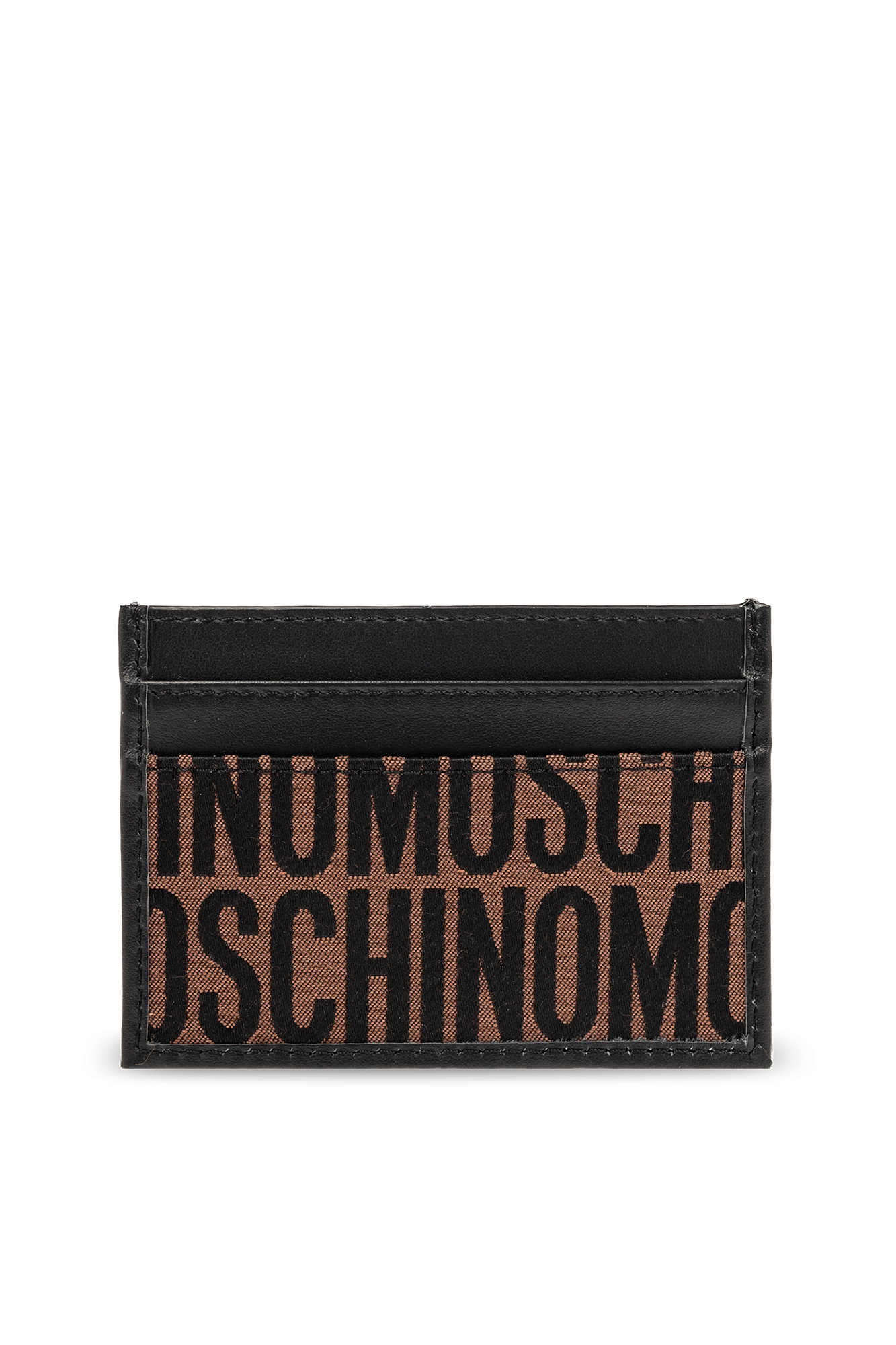 Moschino Card holder with logo