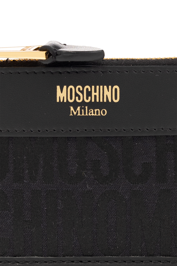 Moschino Card holder with logo