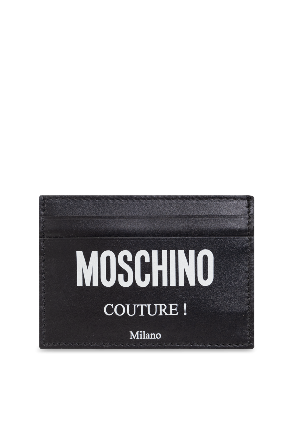 Printed card holder od Moschino