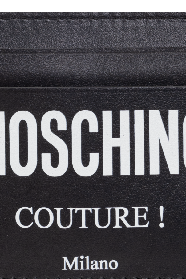Moschino Printed card holder