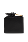 Jacquemus BLACK 'Le Porte-Monnaie Tourni' Leather wallet