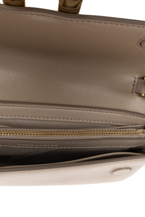Marc Jacobs Kožená crossbody taška s logom