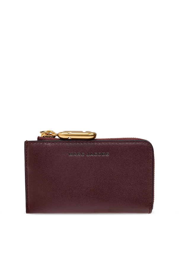 Leather card holder with logo od Marc Jacobs