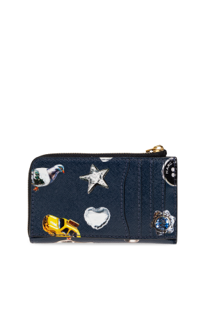 Marc Jacobs Estuche de cuero para tarjetas