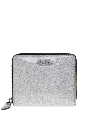 Brocade wallet with logo