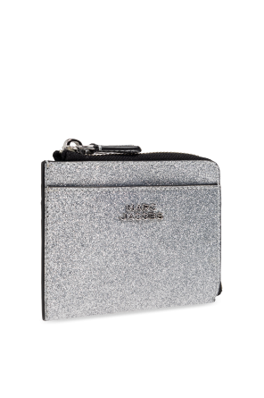 Marc Jacobs Brokatowy portfel z logo