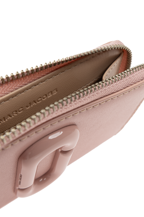 Marc Jacobs Porta-cartões de couro com logótipo