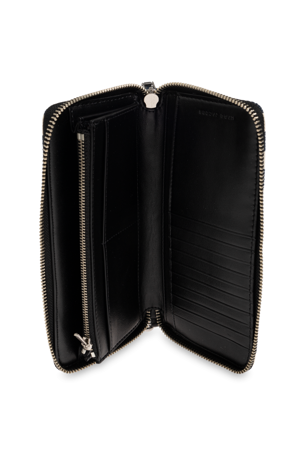 Marc Jacobs Brieftasche mit Streifenmuster