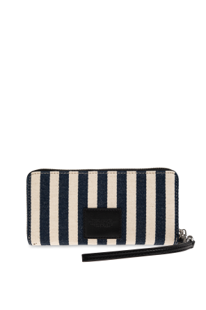 Marc Jacobs Brieftasche mit Streifenmuster
