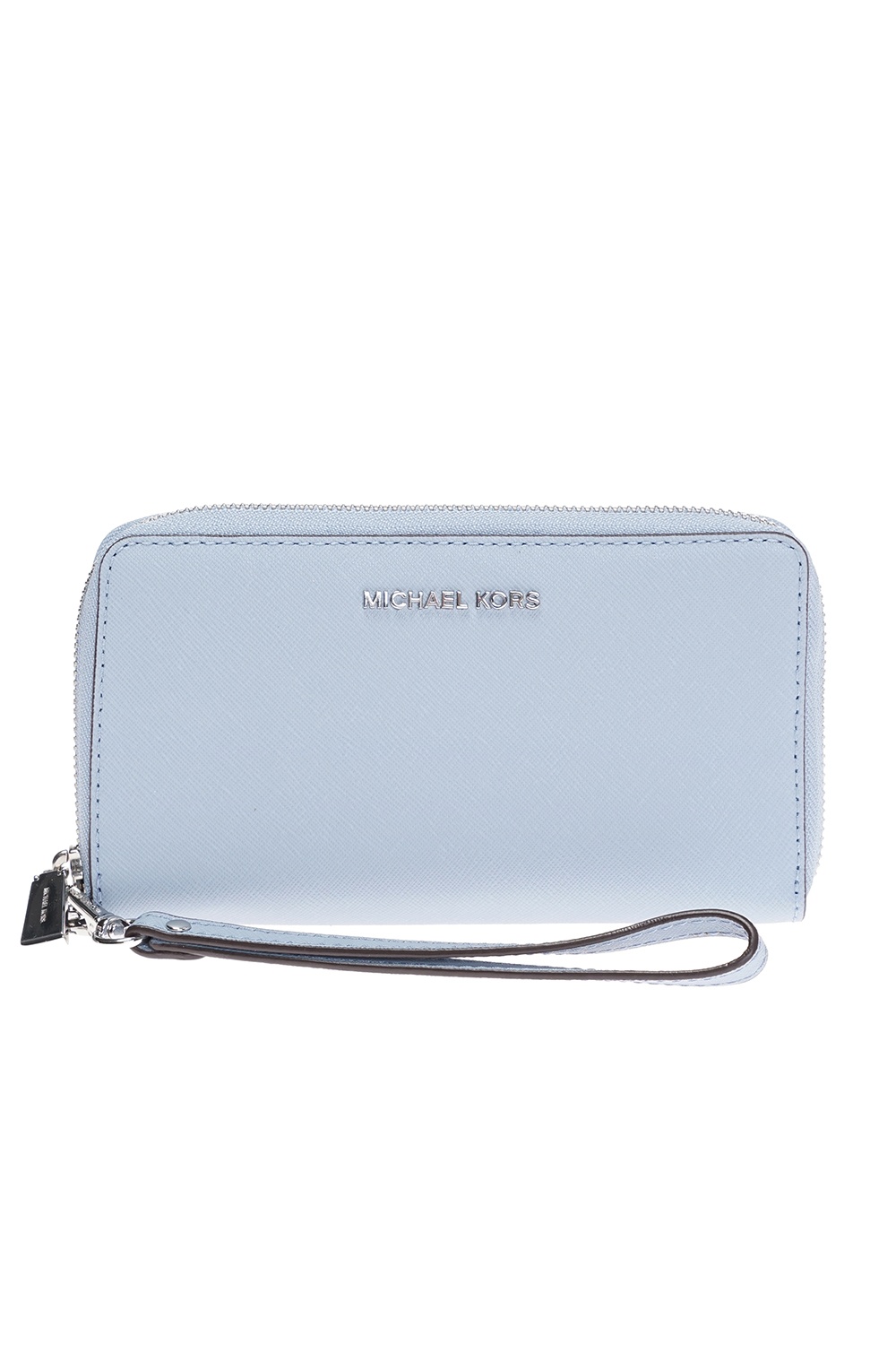 michael kors white logo wallet