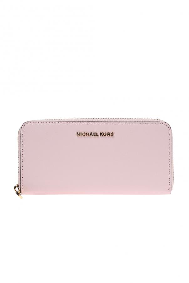 saffiano leather wallet michael kors