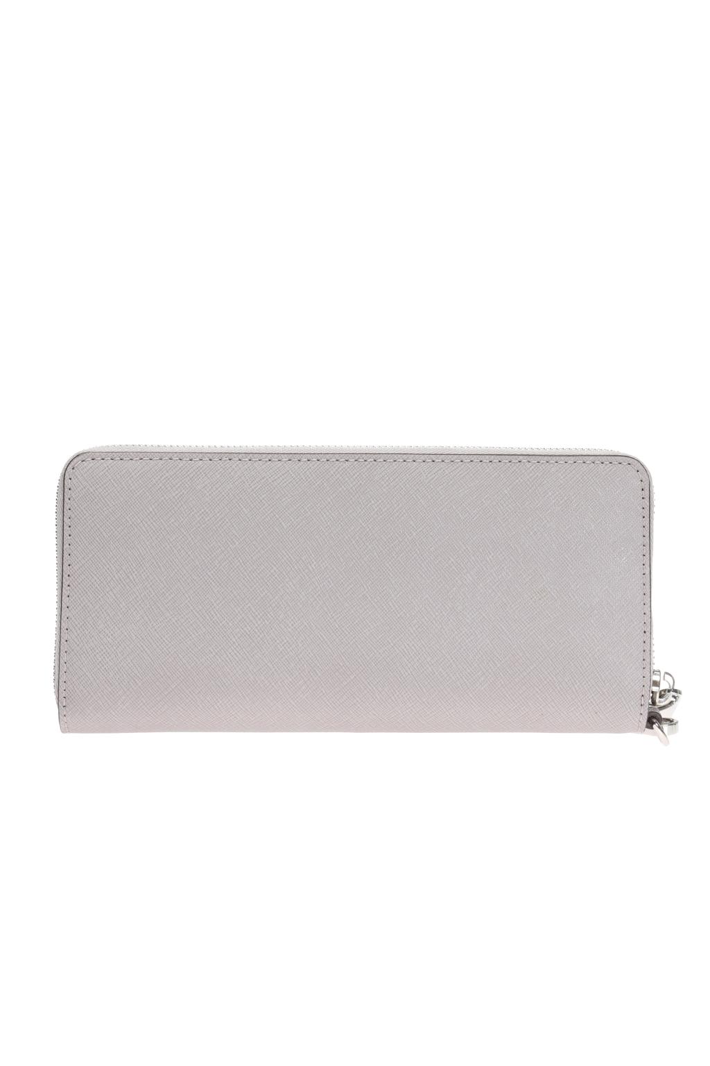 Grey Wallet with metal logo Michael Michael Kors - Vitkac France