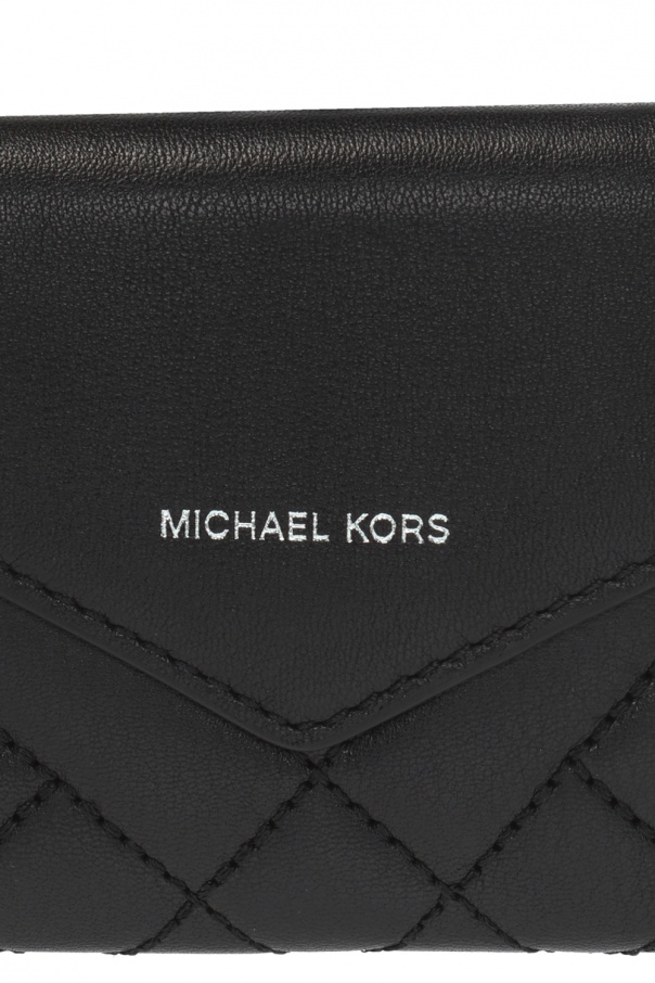 Michael Michael Kors Quilted wallet with logo | Women's Accessories | Vitkac