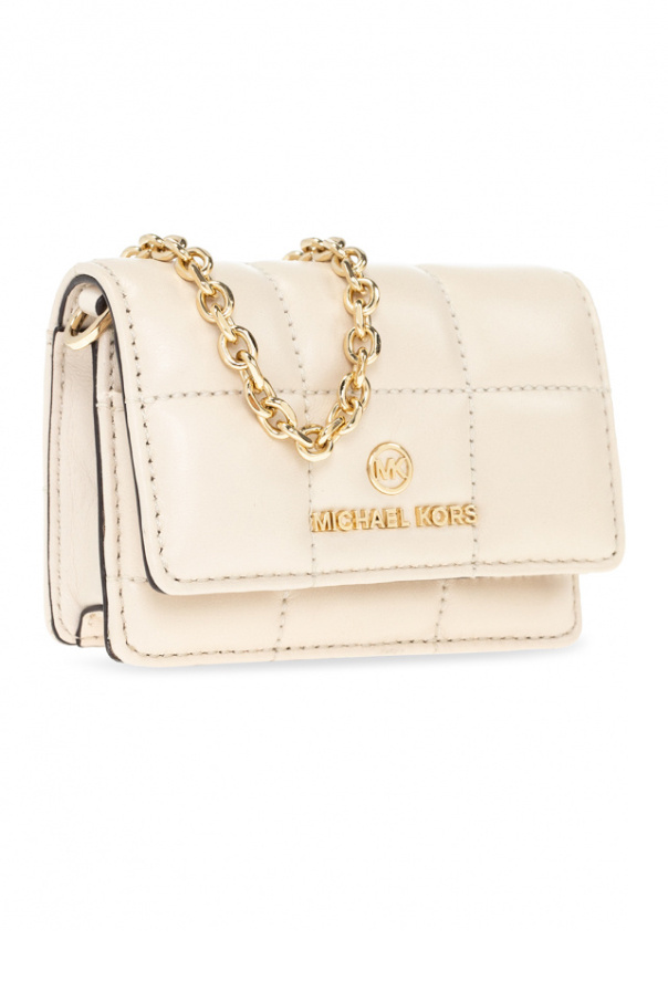 Michael Michael Kors ‘Jet Set’ wallet with chain