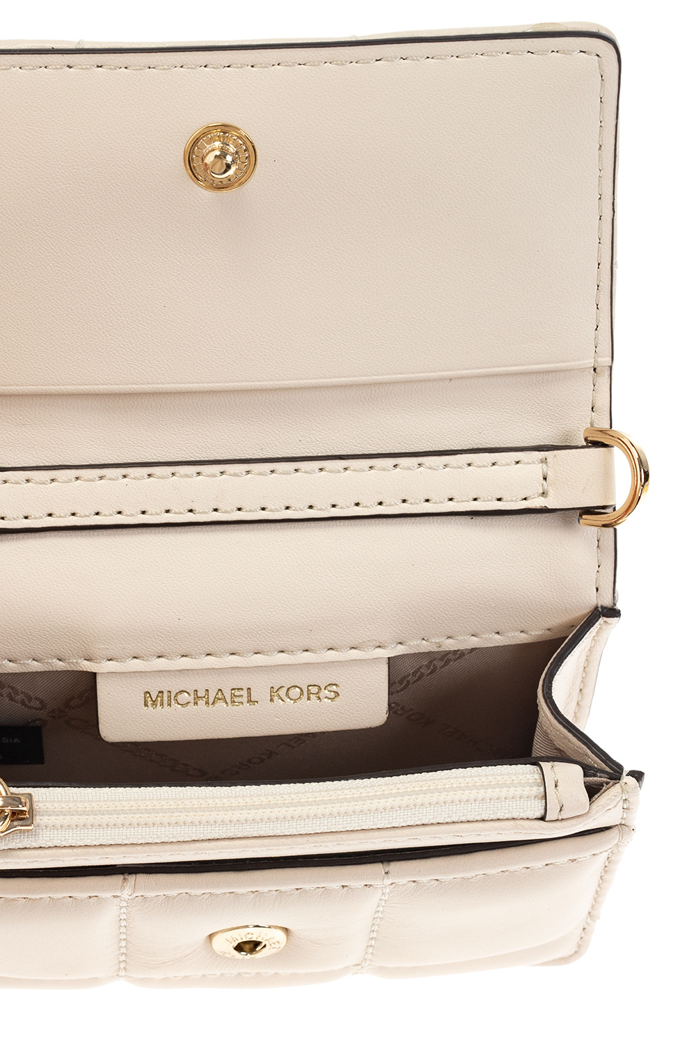 Michael Michael Kors ‘Jet Set’ wallet with chain