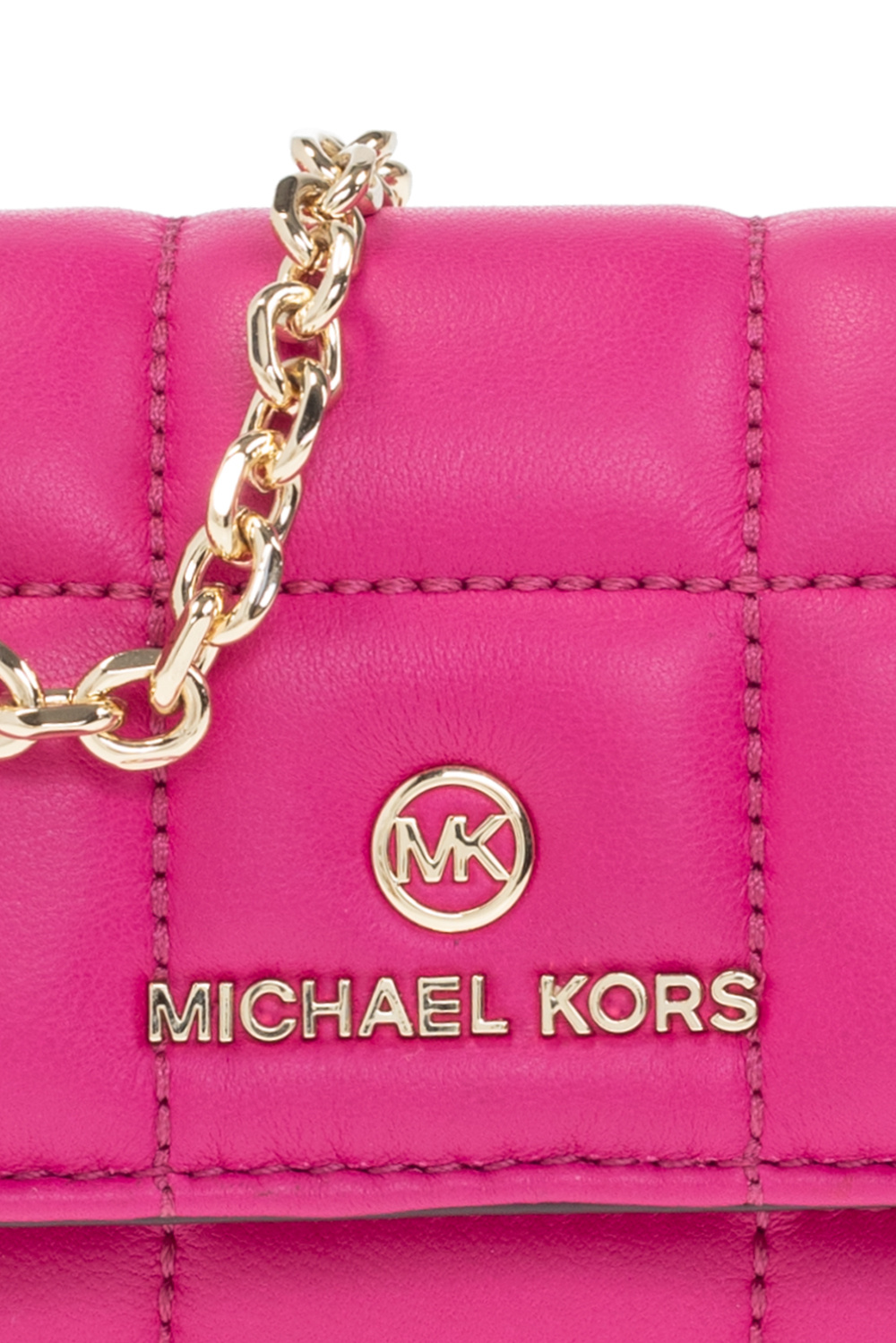 Pink 'Jet Set' wallet with chain Michael Michael Kors - Vitkac KR