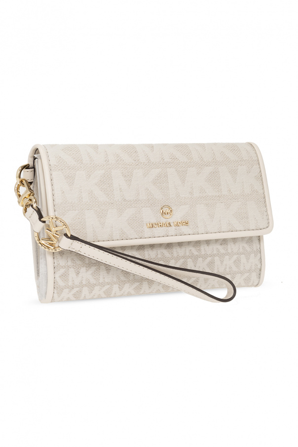 Cream Wallet with logo Michael Michael Kors - Vitkac Italy