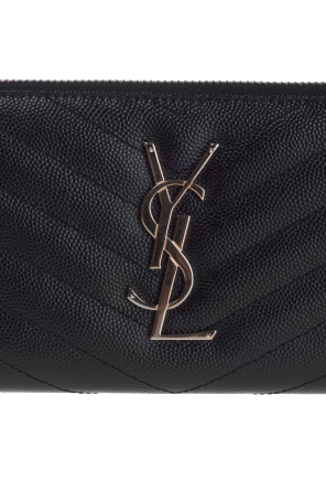 Saint Laurent 'Monogram' Leather Wallet