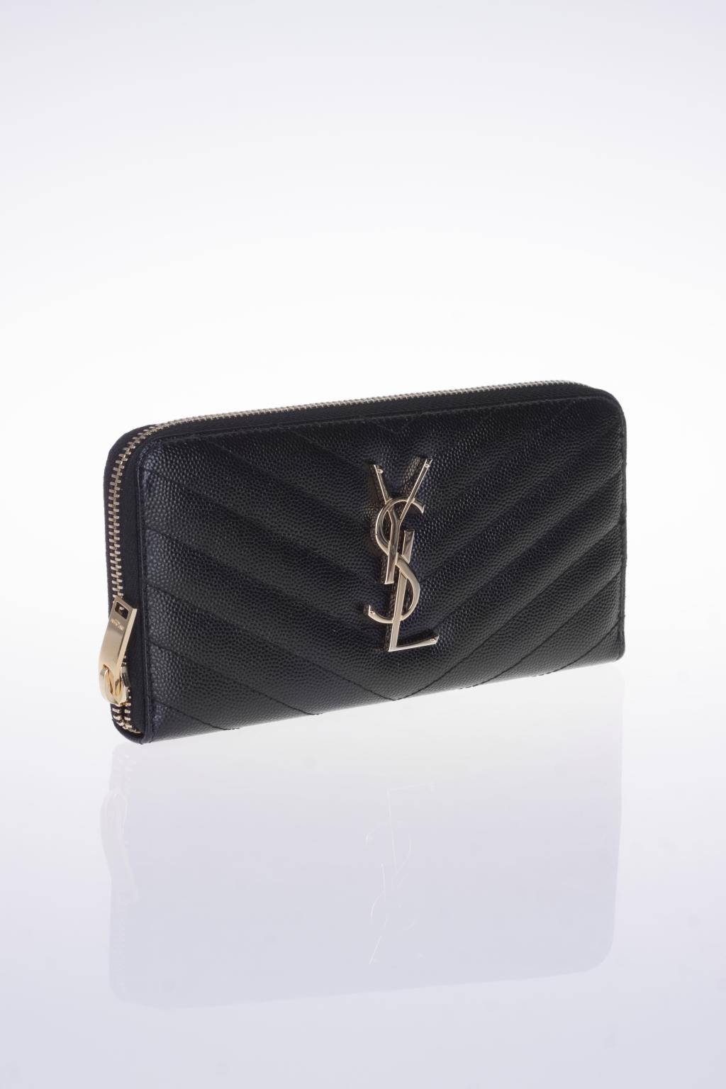 Saint Laurent 'Monogram' Leather Wallet