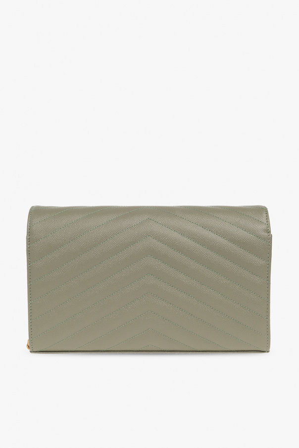 Green 'Cassandre' card holder Saint Laurent - Vitkac TW