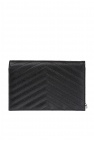 Saint Laurent Logo Leather Wallet