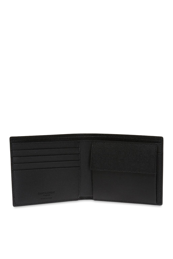 Saint Laurent Leather bi-fold wallet