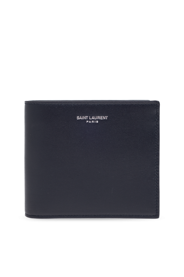 Leather wallet with logo, zdjęcie 1 Leather wallet with logo od Saint Laurent