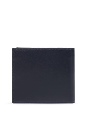 Saint Laurent Carteira de couro com logotipo