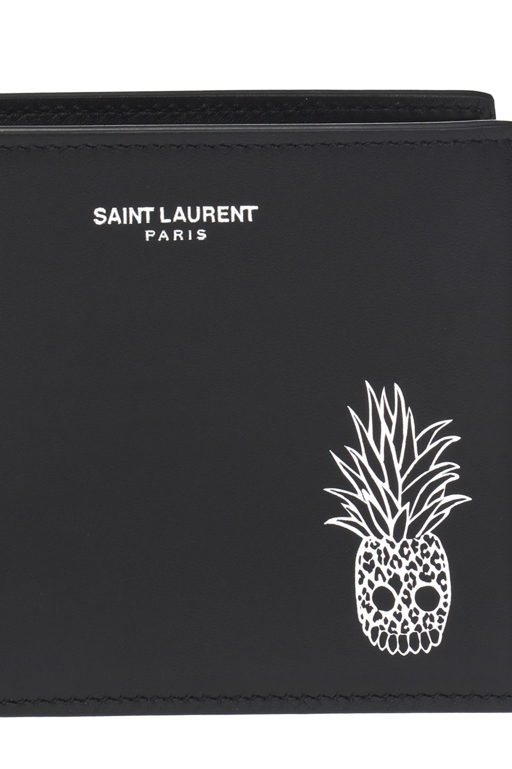 saint laurent pineapple wallet