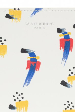 Saint Laurent Printed bifold wallet