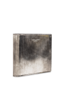 Saint Laurent SILVER Leather wallet
