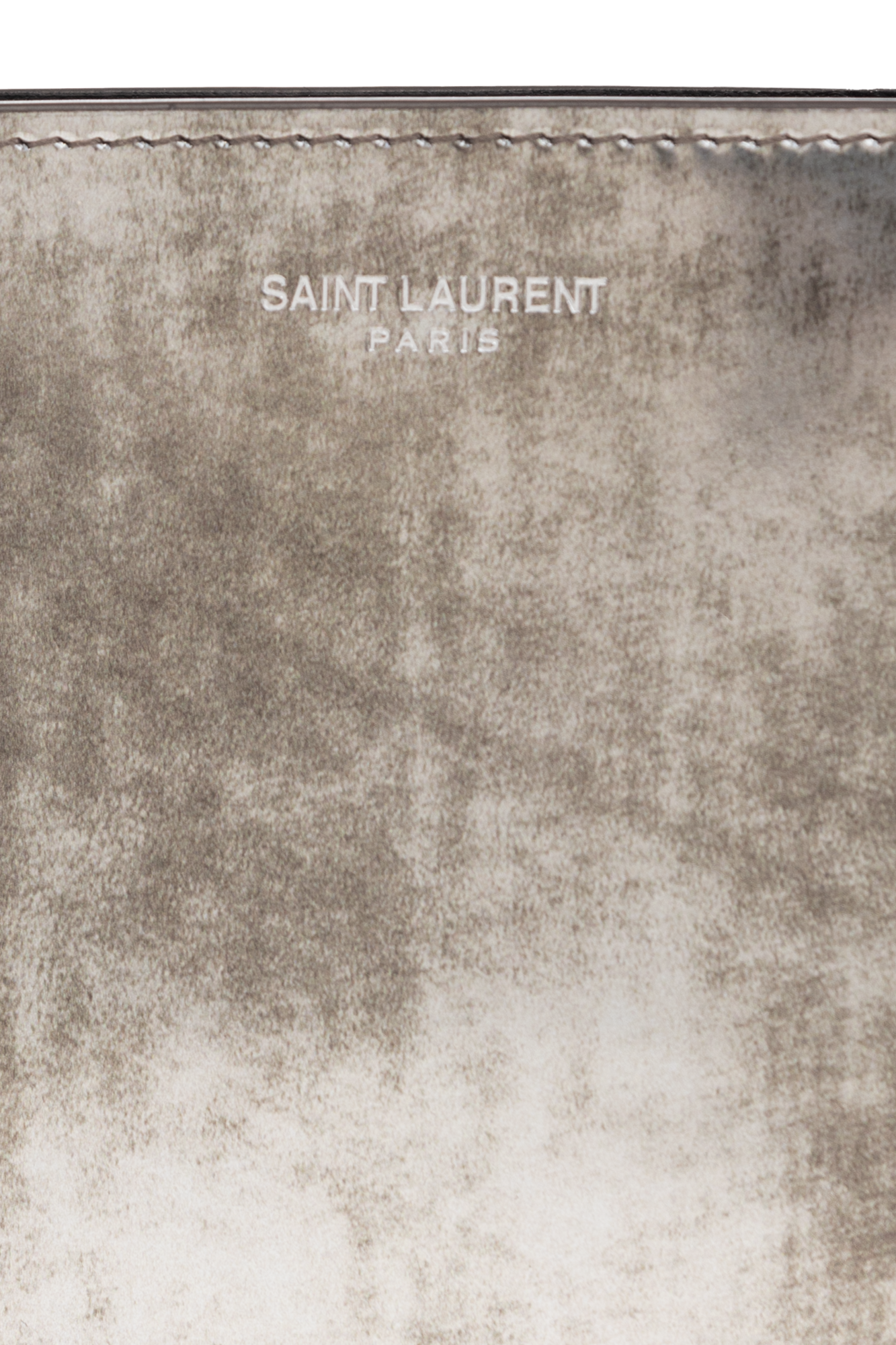 Grey Wallet with money clip Saint Laurent - Vitkac GB