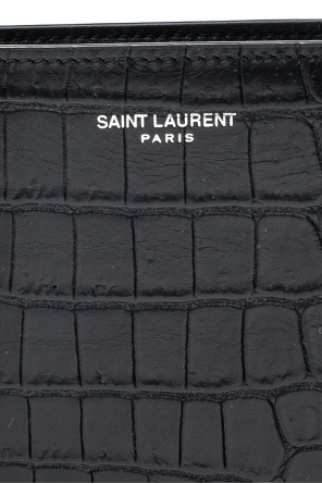 Saint Laurent Portfel z logo