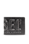 Diesel BLACK Foldable wallet 3D BI FOLD