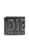 Diesel BLACK Foldable wallet 3D BI FOLD