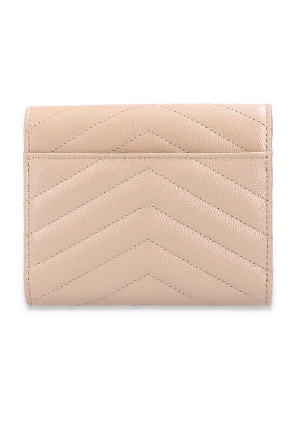 Saint Laurent 'Monogram' Quilted Leather French Wallet