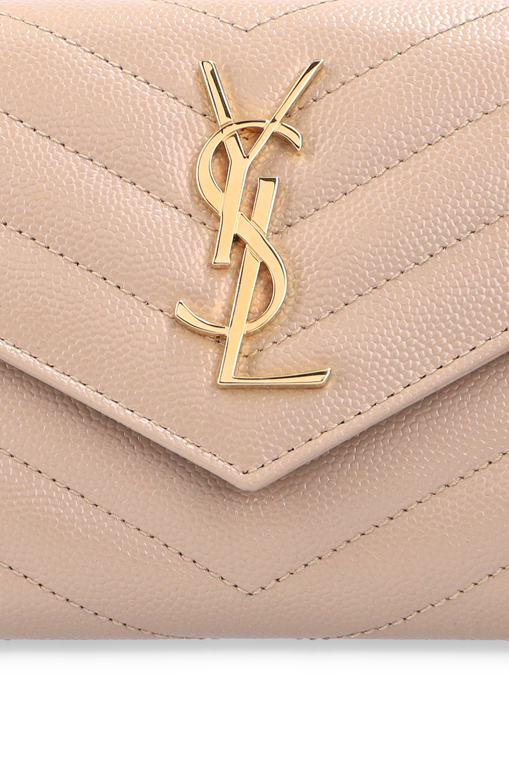 Saint Laurent Beige Wallets for Women