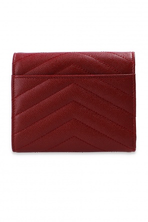 Saint Laurent Quilted wallet with logo