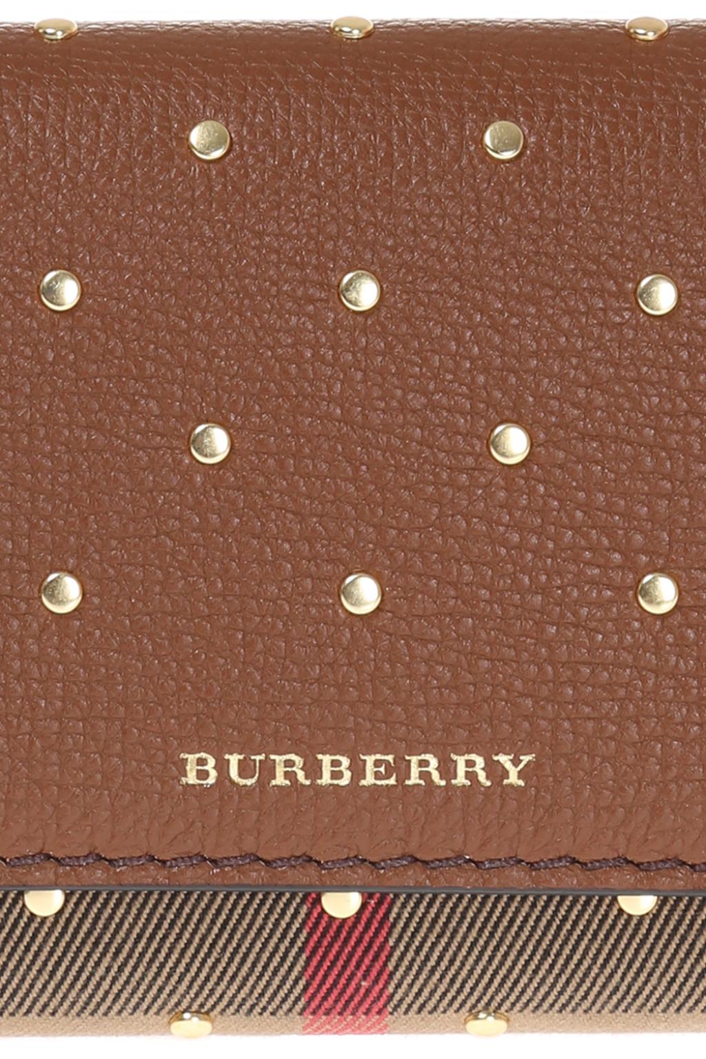 Brown 'Halton' studded wallet Burberry - Vitkac Italy