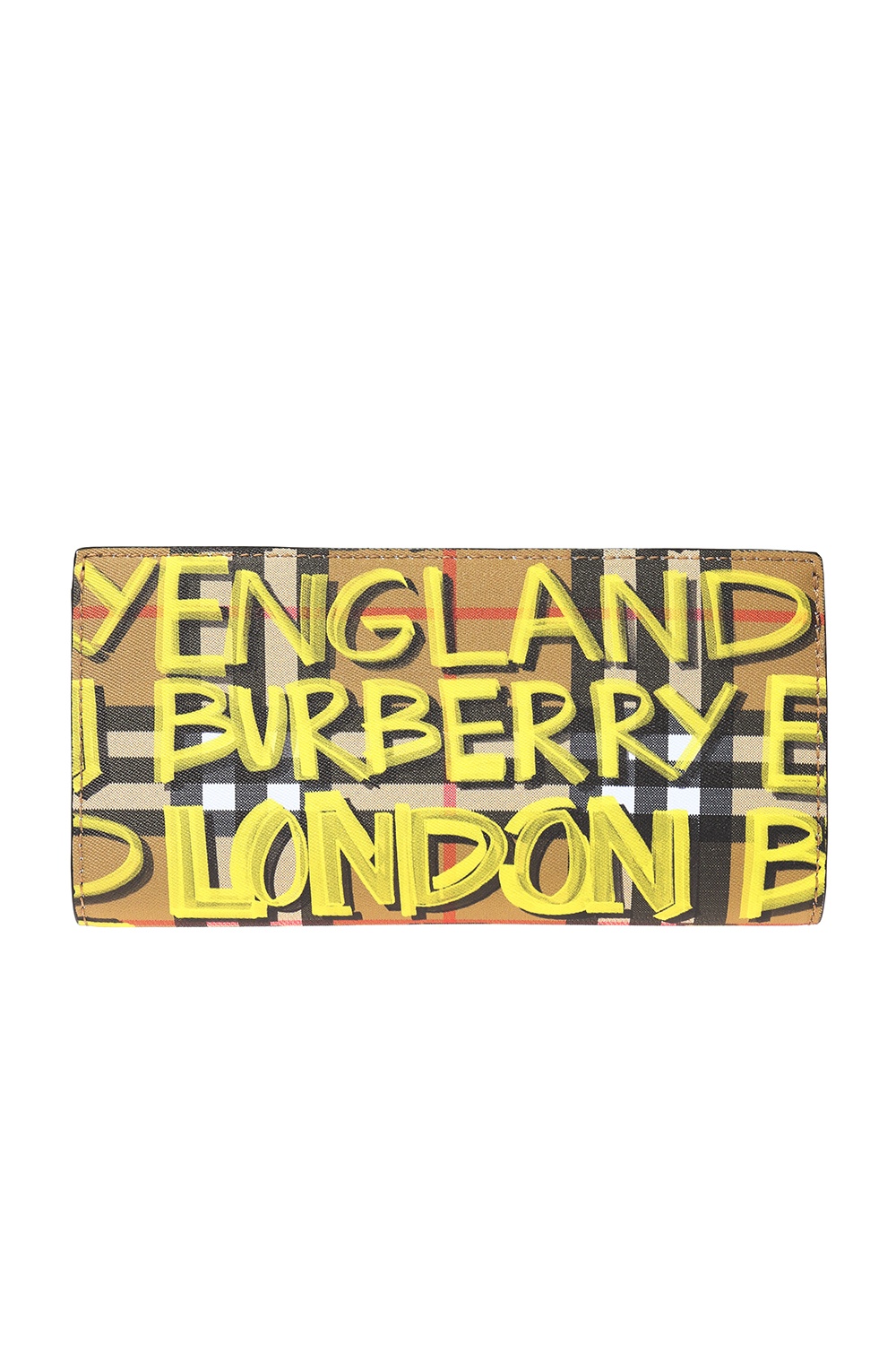 Burberry Men's Checked Motif Card Holder