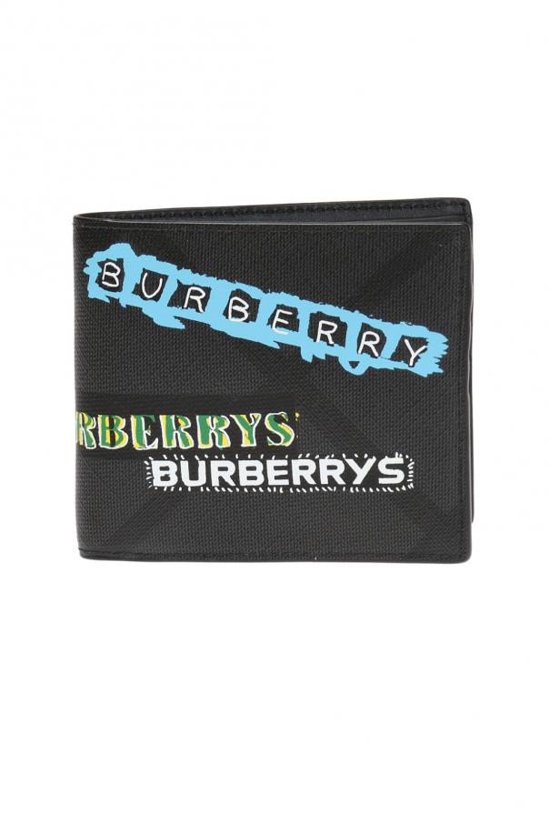 Burberry Men's Check Print Wallet
