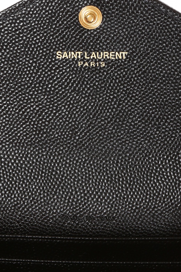 Saint Laurent Monogram Quilted Wallet