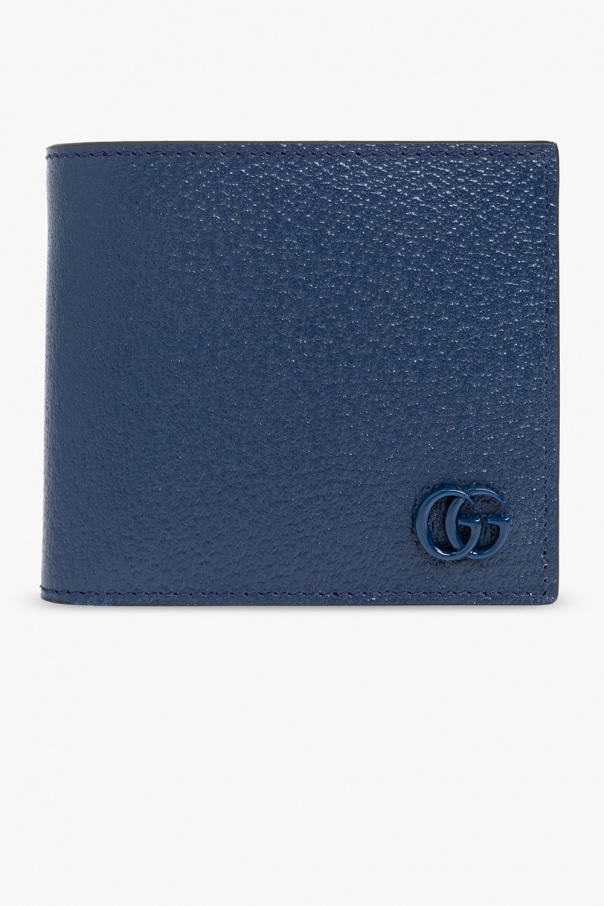 gucci zegarki Leather wallet with logo