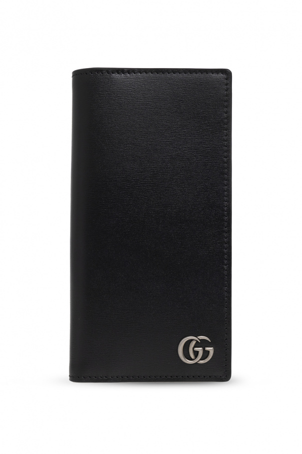 gucci Red Bi-fold wallet with logo