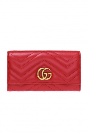 ‘gg marmont’ quilted wallet od Gucci