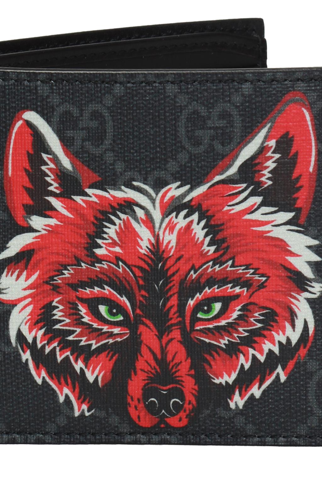 Wolf head motif wallet Gucci - Vitkac 