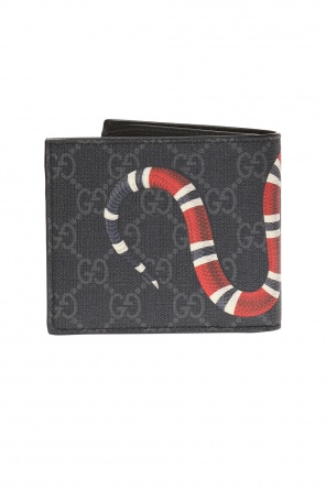 Gucci Wallet with a snake motif