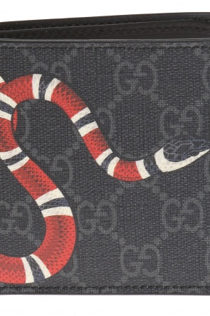 Gucci Wallet with a snake motif