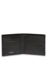 Saint Laurent BLACK Bi-fold wallet with logo
